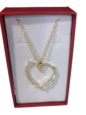 Gold Heart Necklace